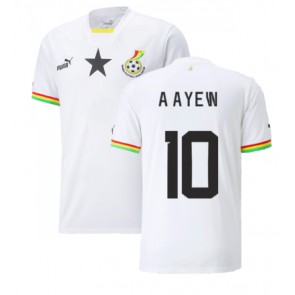 Ghana Andre Ayew #10 Domácí Dres MS 2022 Krátký Rukáv